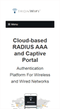 Mobile Screenshot of ironwifi.com